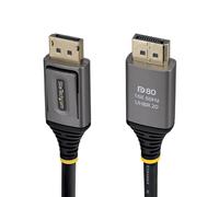 StarTech Cable DisplayPort 2.1 de 2m - Cable DP80 Certificado VESA - Cable DP 2.1-10K/8K 60Hz, 16K 60Hz/8K 240Hz con DSC 1.2a Sin Comprimir - Cable para Monitor DP
