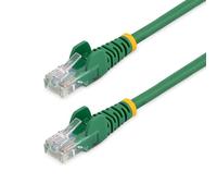 StarTech.com Cable Ethernet Cat5e de 3 pies (0,9 m) - Power over Ethernet - Snagless - Green - Ethernet Network Cable (45PATCH3GN)