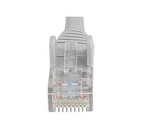 StarTech.com Cable Ethernet CAT6 de 5m - LSZH - Cable de Red de 10 Gigabits de 650MHz y PoE de 100W UTP sin Enganches (Snagless) con Alivio de Tensión - Gris - CAT 6 - ETL (N6LPATCH5MGR)