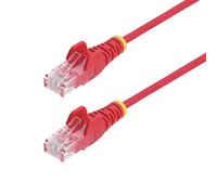 StarTech.com Cable Ethernet CAT6 Delgado de 5m Rojo - UTP - Cobre Puro - 28AWG -