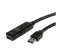 StarTech.com Cable Extensor Alargador USB 3.0 SuperSpeed Activo de 10m - USB A Macho a Hembra - Negro