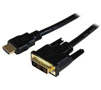 Startech.com cable hdmi a dvi 1,5m - dvi-d macho - hdmi macho - adapta