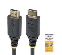StarTech.com Cable HDMI Certificado Premium de Alta Velocidad de 4m - 4K 60Hz - 18Gbps - UHD - Recubrimiento de TPE