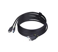 StarTech.com Cable KVM HDMI y USB 3.0 5Gbps de 3m - 4K 60Hz - Cable Combo HDMI 2