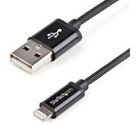 StarTech.com Cable Largo Lightning a USB de 2m - Cable de Carga Rápida y Sincron