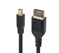 StarTech.com Cable MiniDP a DisplayPort 1.4 de 3m - 8K 60Hz - HBR3 - Adaptador Mini DisplayPort a DisplayPort - UHD 4K 120Hz