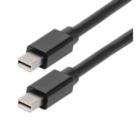 StarTech.com Cable Mini DisplayPort de 1 m - 4K x 2K Ultra HD Video - Cable Mini DisplayPort 1.2 - Cable Mini DP a Mini DP para monitor - Cable mDP funciona con Thunderbolt 2 puertos - M/M (MDISPLPORT3)