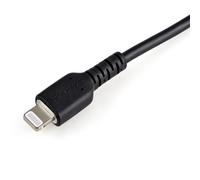 15CM USB TO LIGHTNING CABLE APPLE MFI CERTIFIED - BLA CK RUSBLTMM15CMB