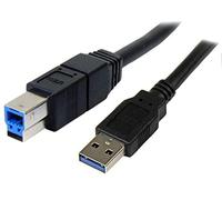 Startech.com cable usb 3.0 superspeed negro de 3 metros - a macho a b