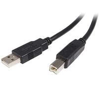 StarTech.com Cable USB de 50cm para Impresora - 1x USB A Macho - 1x USB B Macho - Adaptador Negro