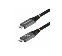 Startech.com cable usb4 1m - cable usb-c certificado usb-if - 80gbps -