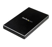 StarTech.com Caja USB 3.1 Gen 2 de 1 bahía de 2,5 pulgadas SATA III