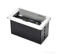 StarTech.com Caja de Conectividad de Audio y Vídeo para Mesas de Conferencia - con Entradas HDMI / VGA / DisplayPort - con Salida HDMI - 4K