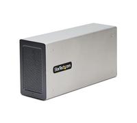 StarTech.com Caja de Expasión Thunderbolt 3 a PCI Express - Carcasa con 2 Ranuras PCIe para Portátiles - 8/4K por TB3/DP 1.4 -