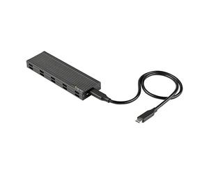 StarTech.com Caja Externa USB-C de 10Gbps a NVMe M.2 or SSD SATA M.2 - Carcasa de Aluminio Portátil para SSD NGFF M.2 PCIe/SATA - con Cables USB C y USB A - USB Tipo C - Soporta 2230/2242/2260/2280