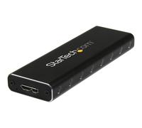 StarTech.com Caja USB 3.0 (5Gbps) a SSD M.2 de Aluminio con UASP, Negro, SATA NG