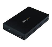 StarTech.com Caja USB 3.1 (10 Gbps) para Unidades de Disco Duro o SSD SATA de 2,5" USB-A USB-C - Soporta Unidades con Alturas de 5 a 15mm