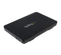 StarTech.com Caja USB 3.1 (10 Gbps) sin herramientas de 2,5 pulgadas SATA III