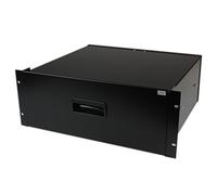 StarTech.com Cajon Metálico de Acero Negro 4U, 25kg, para Armario Rack de Servidores o Equipo de Redes de 19 Pulgadas (4UDRAWER)
