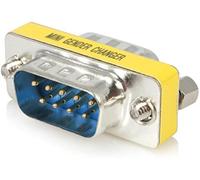 Startech.com cambiador de género db9 serie slimline - m/m