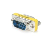 StarTech.com Slimline Gender Changer DB9M to DB9M - Adaptador para Cable (DB9 Male, DB9 Male, Macho/Macho)