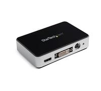 StarTech.com Capturadora de Vídeo USB 3.0 a HDMI, DVI, VGA y Vídeo por Componentes, Grabador de Vídeo HD 1080p 60fps