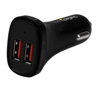 Startech Dual Usb 24w/4.8a One Size Black