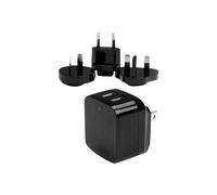 StarTech.com Cargador de Pared USB de 2 Puertos para Tablets Smartphones - Cargador de Alta Potencia para Viajes