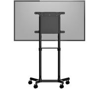 StarTech.com Carrito para TV - Soporte Rodante VESA para TV de 37 a 70 Pulgadas (70kg) - Base para Televisor con Estante - con Giro e Inclinación -