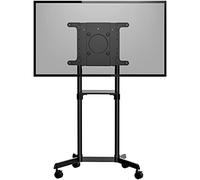 StarTech.com Carrito para TV - Soporte Rodante VESA para TV de 37 a 70 Pulgadas (70kg) - Base para Televisor con Estante - con Giro e Inclinación -