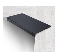 StarTech.com Clamp-On Steel Desk Corner Sleeve for L-Shaped/Corner Desk, For 0.5-1.5in (12.7-38.1mm) Desks, Increase Space for Keyboard/Mouse, Desk Extender/Tray For Wooden/Steel Desks (DSKCRNRSLV)