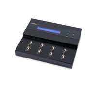 StarTech.com Clonador y Borrador Autóno de Unidades de Memoria Flash USB 1:7 Copiador de Memorias USB Copiador de Pendri