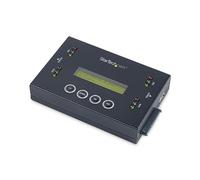 StarTech.com Clonador y Borrador Independiente 1:1 para Memorias USB y Unidades de Disco Duro y SSD SATA, con Pantalla LCD - TAA, Independiente del Sistema Operativo, SU2DUPERA11