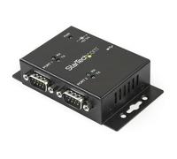Hub Serie - StarTech.com ICUSB2322I Concentrador Montaje en Pared/DIN USB a Serie RS232 de 2 Puertos
