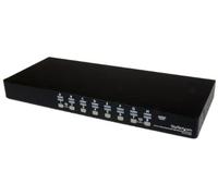 StarTech.com - Conmutador Switch KVM 1U OSD y Cables 16 puertos USB A Vídeo VGA HD15