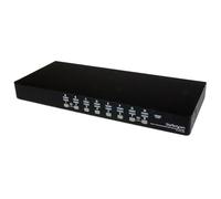 StarTech.com - Conmutador Switch KVM 1U OSD y Cables 16 puertos USB A Vídeo VGA HD15