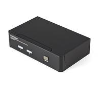 StarTech.com Conmutador Switch KVM 2 puertos HDMI con Hub Concentrador USB 2.0 Audio - 1920x1200