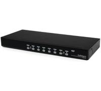 Startech.com conmutador switch kvm 8 puertos de vídeo vga hd15 usb 2.