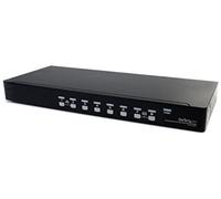 Startech.com conmutador switch kvm 8 puertos de vídeo vga hd15 usb 2.