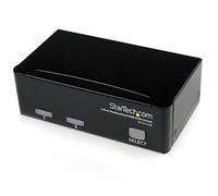 StarTech.com - Conmutador Switch Profesional KVM 2 Puertos Vídeo VGA - USB - Hasta 1920x1440