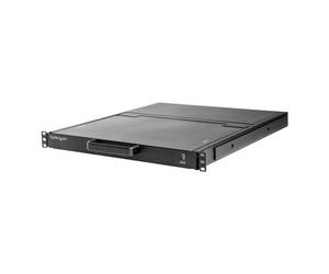 StarTech.com Consola KVM HD 1080p de Montaje en Rack de Servidores - Teclado QWERTY - KVM de 1 Puerto VGA con Monitor LCD de 17" - Switch KVM 1U con Cables - USB - MTBF 50000