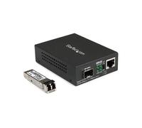 StarTech.com Conversor Compacto de Medios Ethernet Gigabit a Fibra Multimodo LC - 550m ( MCM1110MMLC )