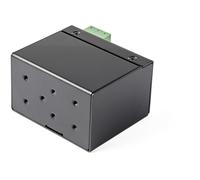 Startech.com conversor de medios ethernet industrial poe+ de fibra a e