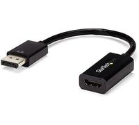 StarTech.com Conversor de Vídeo DisplayPort a HDMI con Audio – Adaptador Activo DP 1.2 para Ordenadores de Sobremesa/Laptops – 4K @ 30Hz