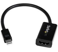 StarTech.com Adaptador Mini DisplayPort a HDMI - 1080p - Monitor/Pantalla/TV Mini DP a HDMI - Dongle Convertidor de Vídeo Pasivo mDP 1.2 a HDMI - La Versión Mejorada es MDP2HDEC