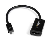StarTech.com Adaptador Mini DisplayPort a HDMI - 1080p - Monitor/Pantalla/TV Mini DP a HDMI - Dongle Convertidor de Vídeo Pasivo mDP 1.2 a HDMI - La Versión Mejorada es MDP2HDEC
