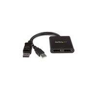 STARTECH.COM DisplayPort a 2x DisplayPort Multi-Display Splitter - Concentrador MST de 2 puertos