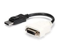 StarTech.com Adaptador Gráfico DisplayPort a DVI - Conversor de Vídeo Externo DP - Hasta 1920x1200 - Pasivo
