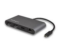 StarTech.com Dock Thunderbolt 3 para 2 Monitores 4K DisplayPort - Docking Station Mac y Windows - Reemplazado por TB3DKM2DPL (TB3DKM2DP)