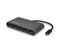 StarTech.com Dock Thunderbolt 3 para 2 Monitores 4K DisplayPort - Docking Station Mac y Windows - Reemplazado por TB3DKM2DPL (TB3DKM2DP)